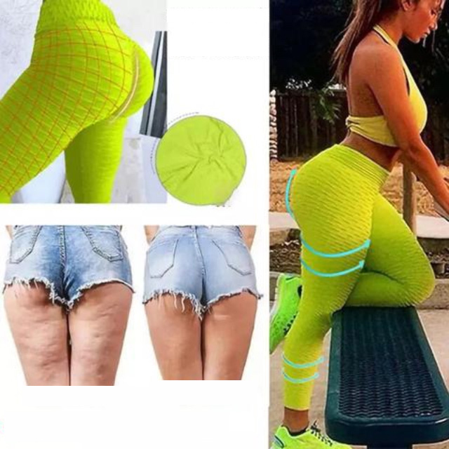 Bosivo Anti Cellulite Honeycomb Tummy Control Yoga Pants Leggings Black |  Buy Online in South Africa | takealot.com